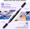 Ohuhu Acrylic Paint Markers 24 Metallic Colors 30 Pens: Dual Tips (Round & Fine) Acrylic Markers High Opacity Paint Pens Waterproof Lightfast for Rock Painting Eggs Wood Glass Ceramic - Kakaako